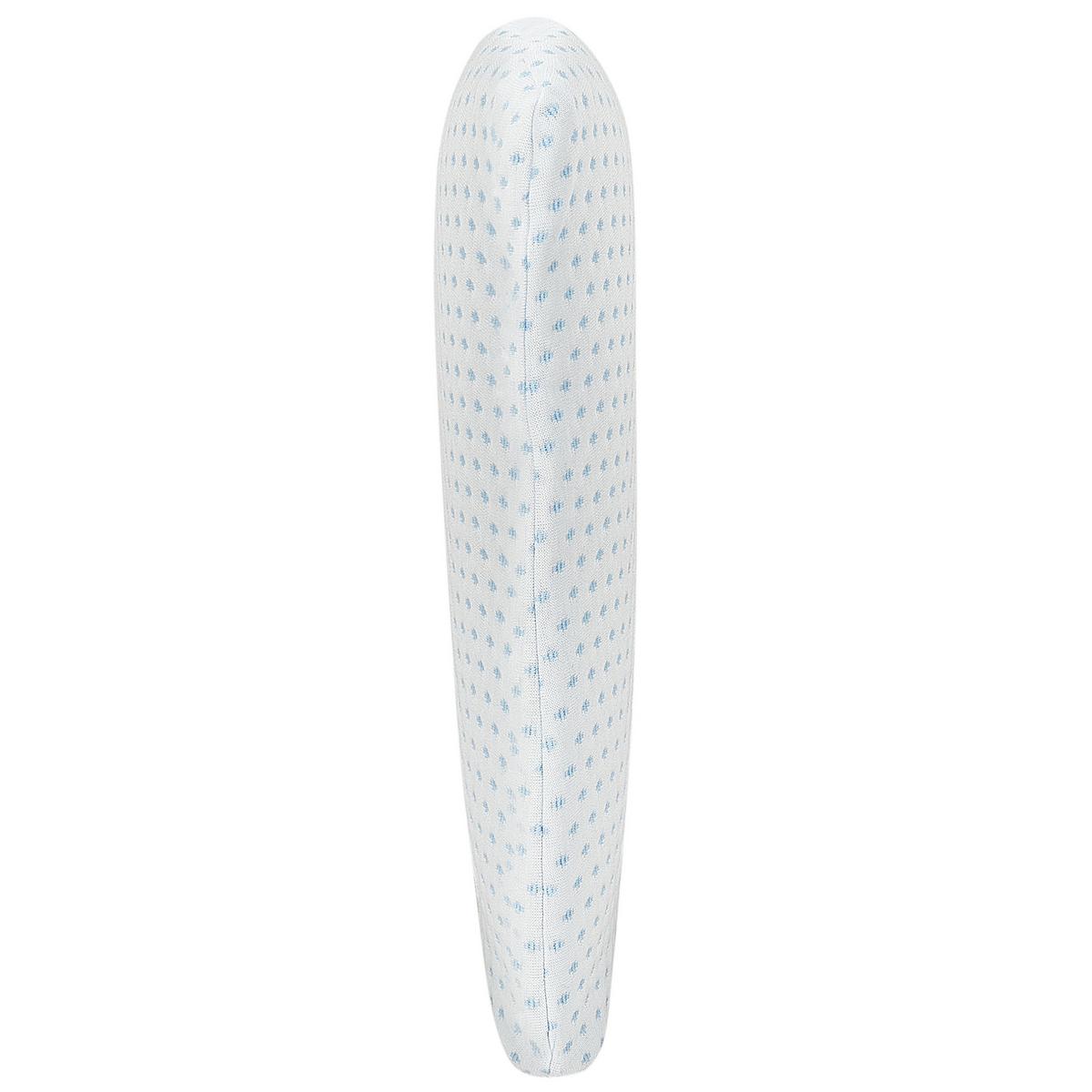KOPFKISSEN Weiß 55/35 cm Muir - Weiß, Textil (55/35cm) - Beliani