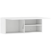 WANDSCHRANK Spanplatte Weiß - Weiß, Holzwerkstoff (25/30/80cm) - HOMCOM