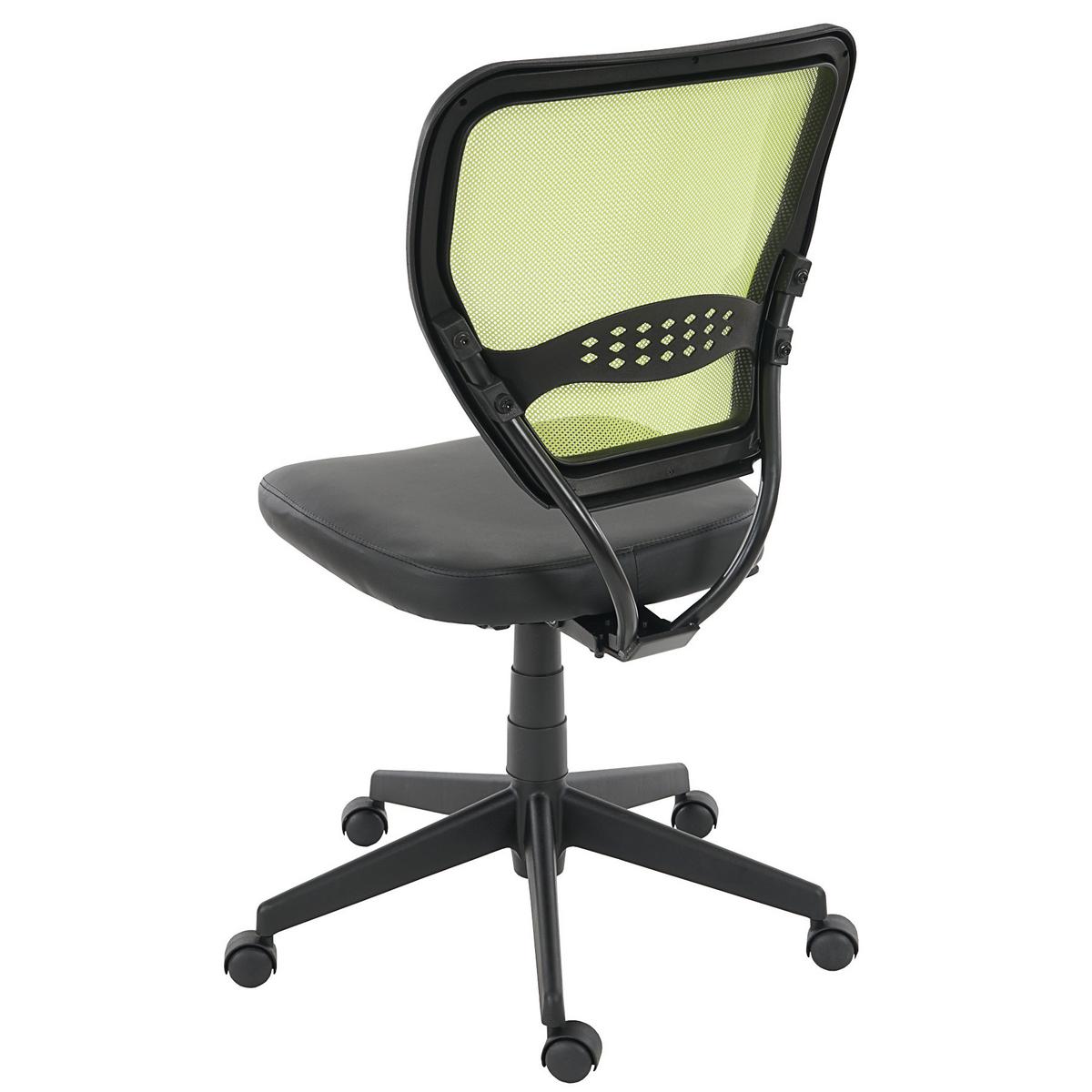 PROFI-BÜROSTUHL Grün - Grün, Textil (72/108/59cm) - MCW