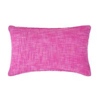 KISSENHÜLLE Nirvana Slub 30/50 cm, 100% Baumwolle - Pink, Textil (30/50cm) - Homescapes
