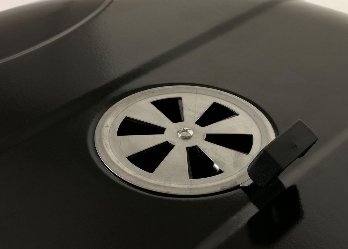 GRILLWAGEN Schwarz - Schwarz, Metall (131/143/66cm) - MCW