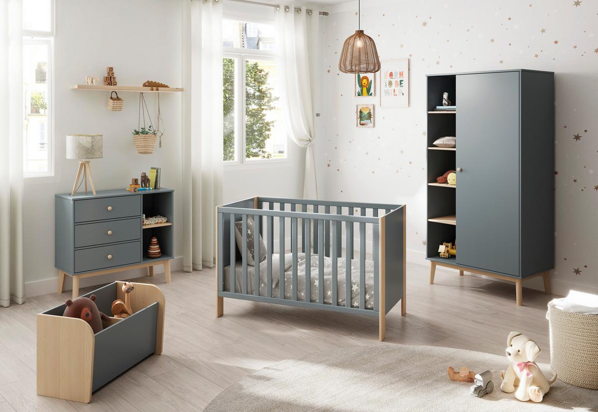 BEZUG Esteban Grün 90/52/181 cm - Grün, Holz (52/181/90cm) - Calicosy