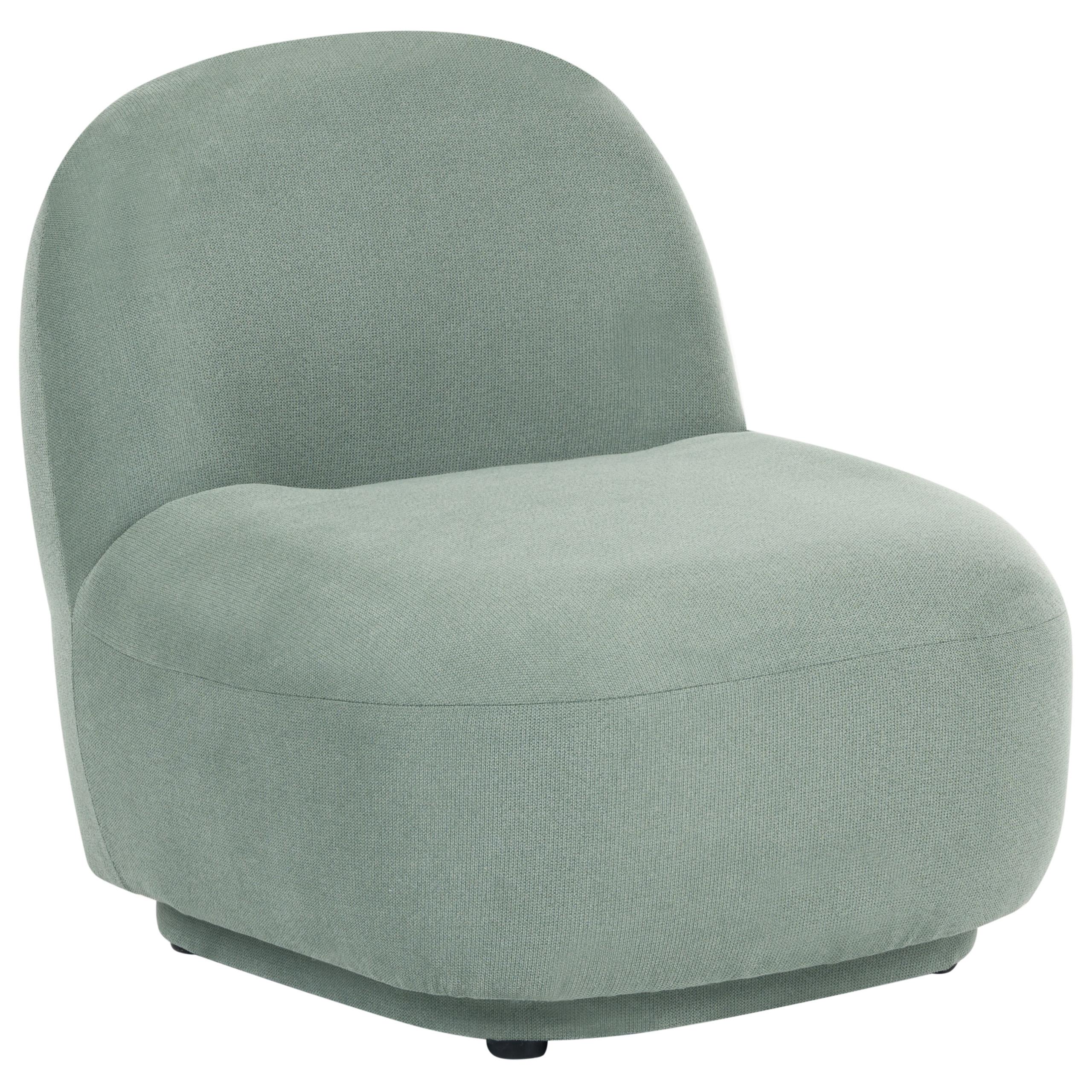 SESSEL Stoff Hellgrün Lovberg - Hellgrün, Textil (71/74/80cm) - Beliani