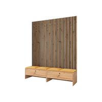 GARDEROBE Balma V - Orange, Holzwerkstoff (170/206/44cm) - MIRJAN24