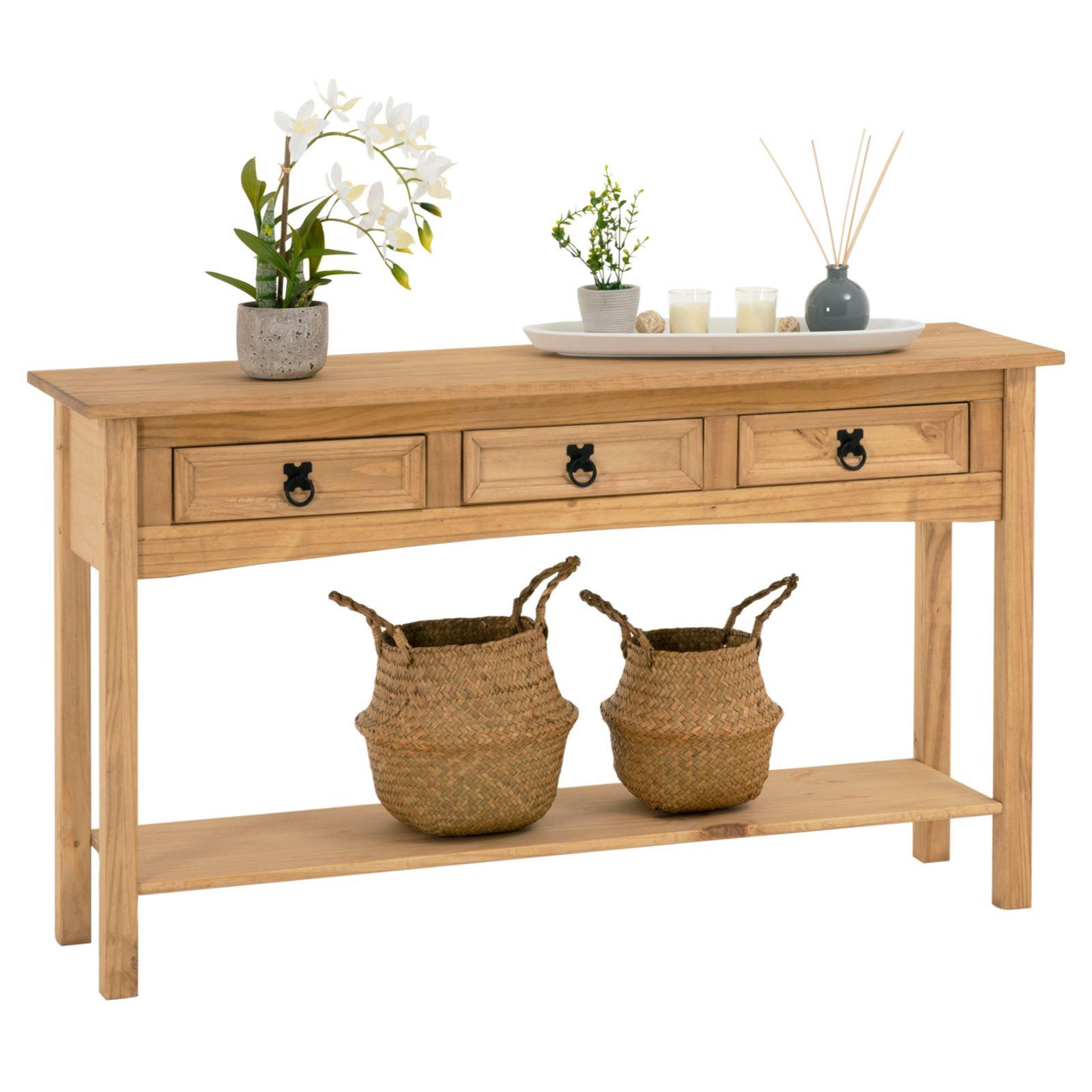 KONSOLENTISCH SALSA natur - Naturfarben, Holz (35/126/73cm) - CARO-Möbel