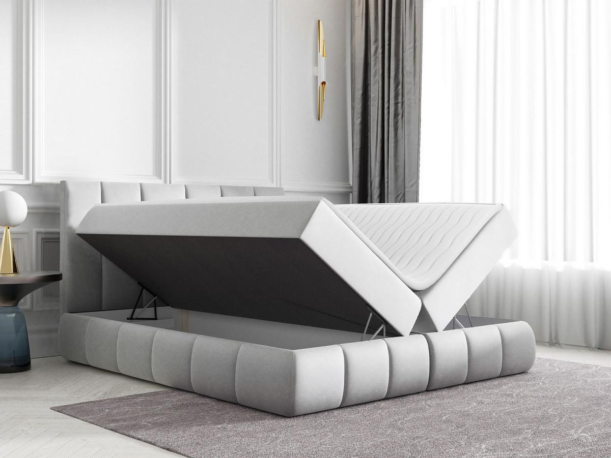 BOXBETT Venezia - H3 - Grün, Holz (160/200cm) - MIRJAN24