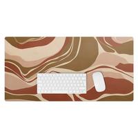 SCHREIBTISCHUNTERLAGE 90x45 cm Beige - Beige, Kunststoff (90/45/1.6cm) - Wallfluent