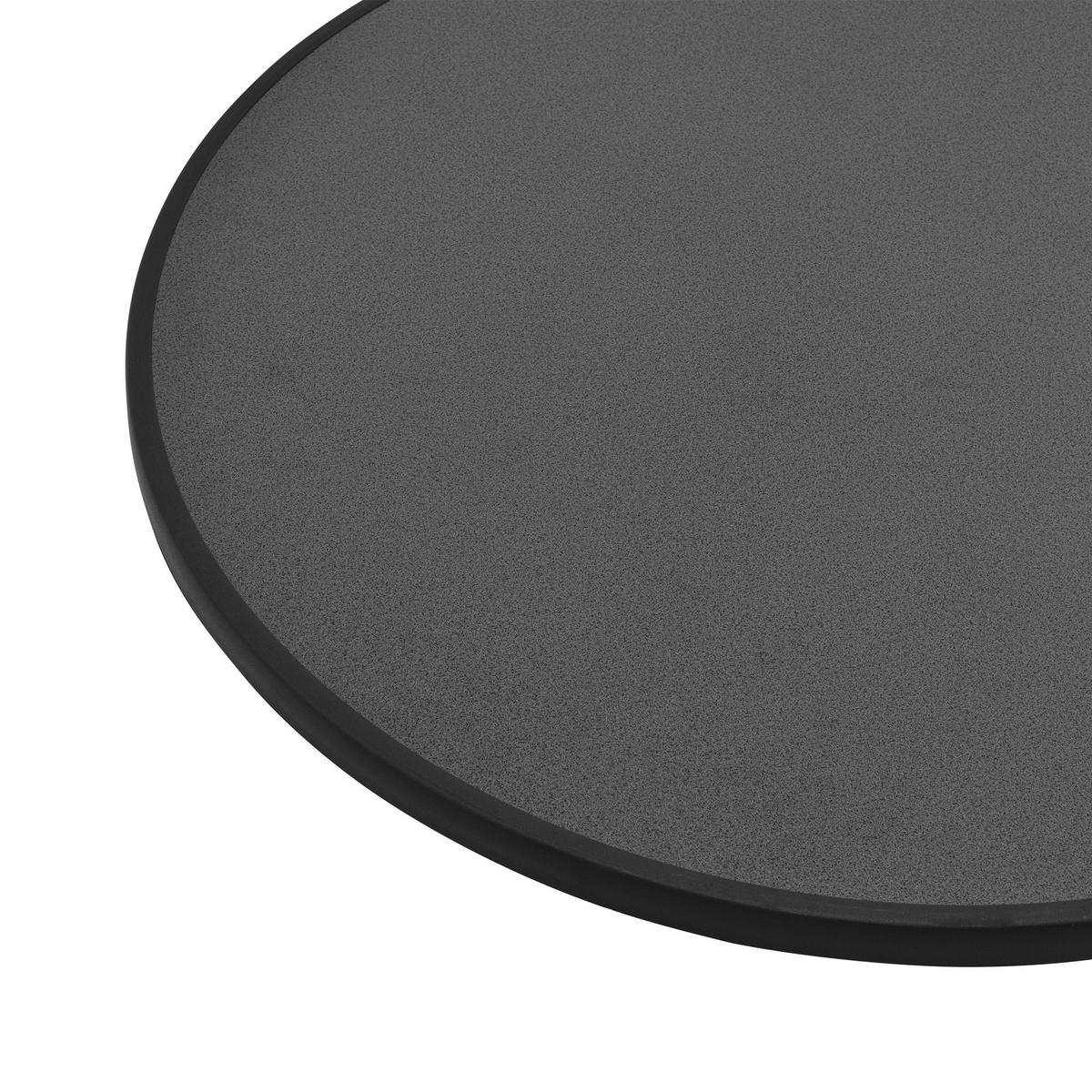 STEHTISCH Bellini - Grau, Metall (80/80/110cm) - Beautissu 