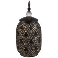 VASE aus Keramik, braun, 17x36cm - Braun, Keramik (36cm) - Wanderlust
