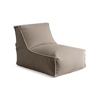 SITZSACK Bouclé Doze - Taupe, Textil (100/65/65cm) - Mokebo
