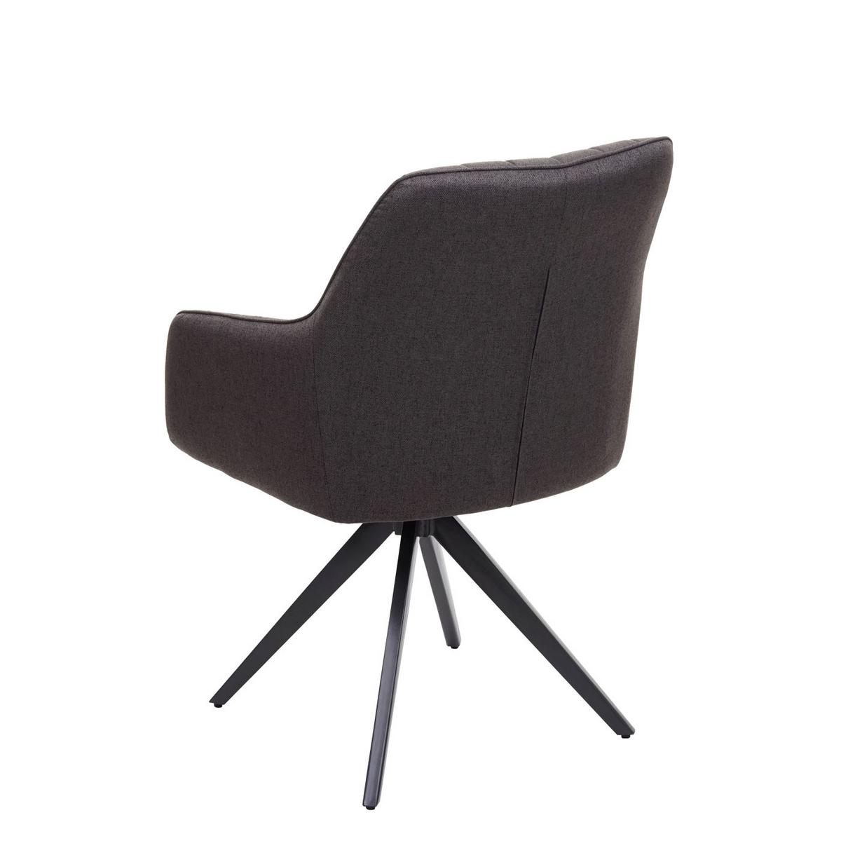 ESSZIMMERSTUHL Braun - Graubraun/Braun, Textil (58/87/62cm) - MCW
