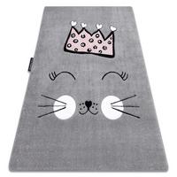 TEPPICH Petit 240/330 cm - Grau, Textil (240/330cm) - rugsX