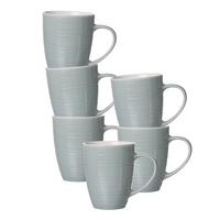 KAFFEEBECHER Suomi Blau 310 ml 6er Set - Blau, Keramik (0.31L) - Ritzenhoff Breker