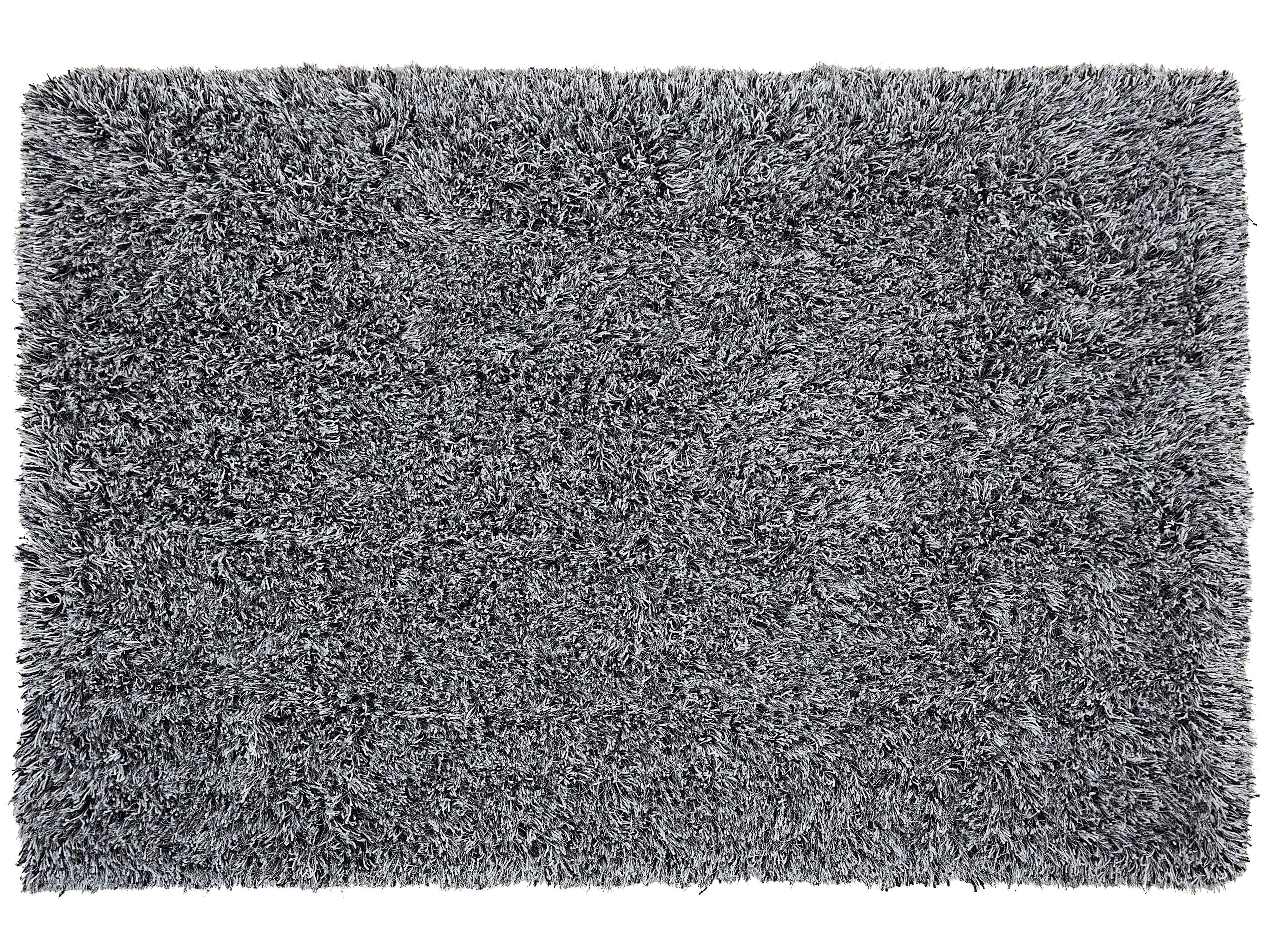 SHAGGY-TEPPICH Cide 300/200 cm - Schwarz, Kunststoff (200/300cm) - Beliani