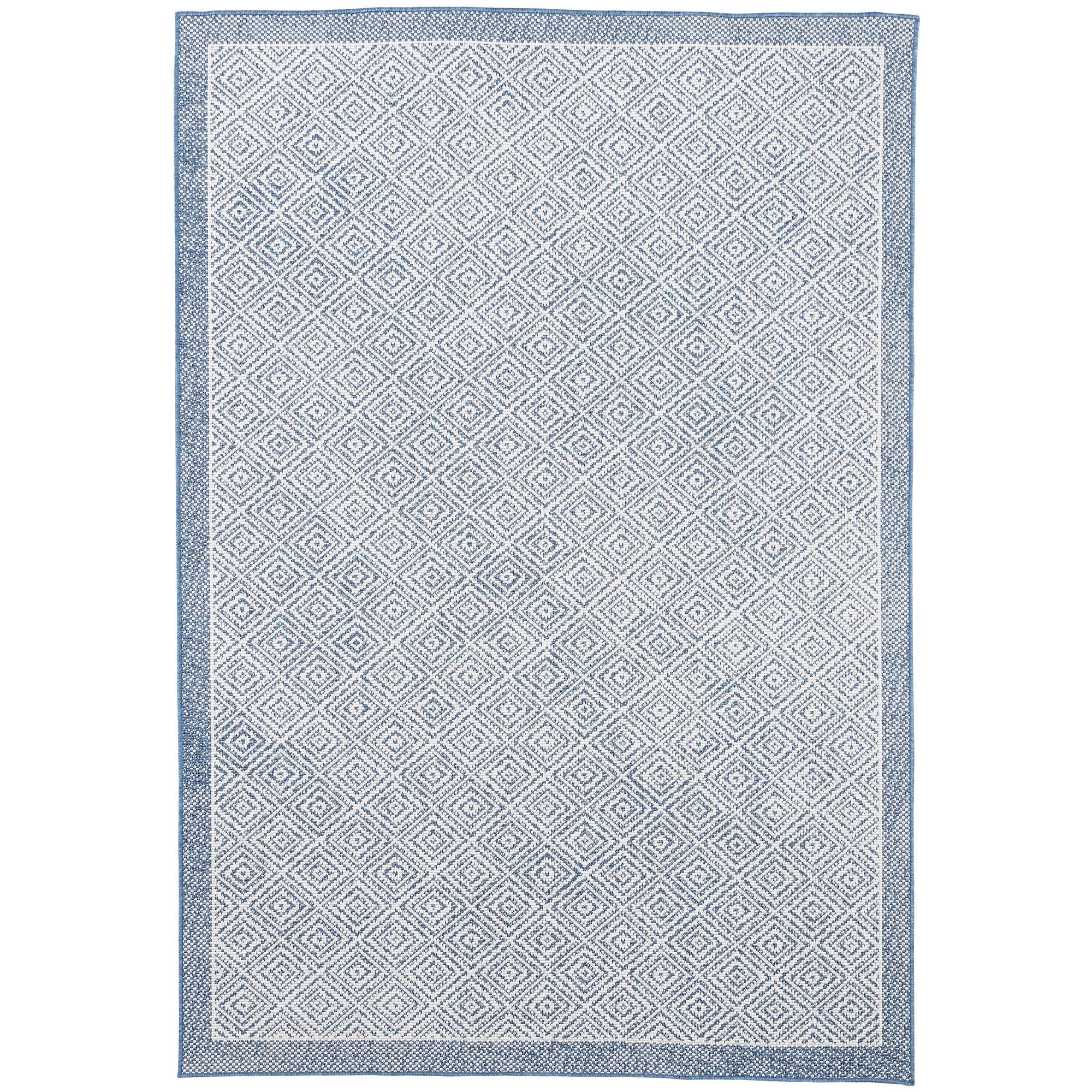 IN & OUTDOOR TEPPICH HAMPTON MELIERT - Blau, Textil (80/150cm) - Pergamon