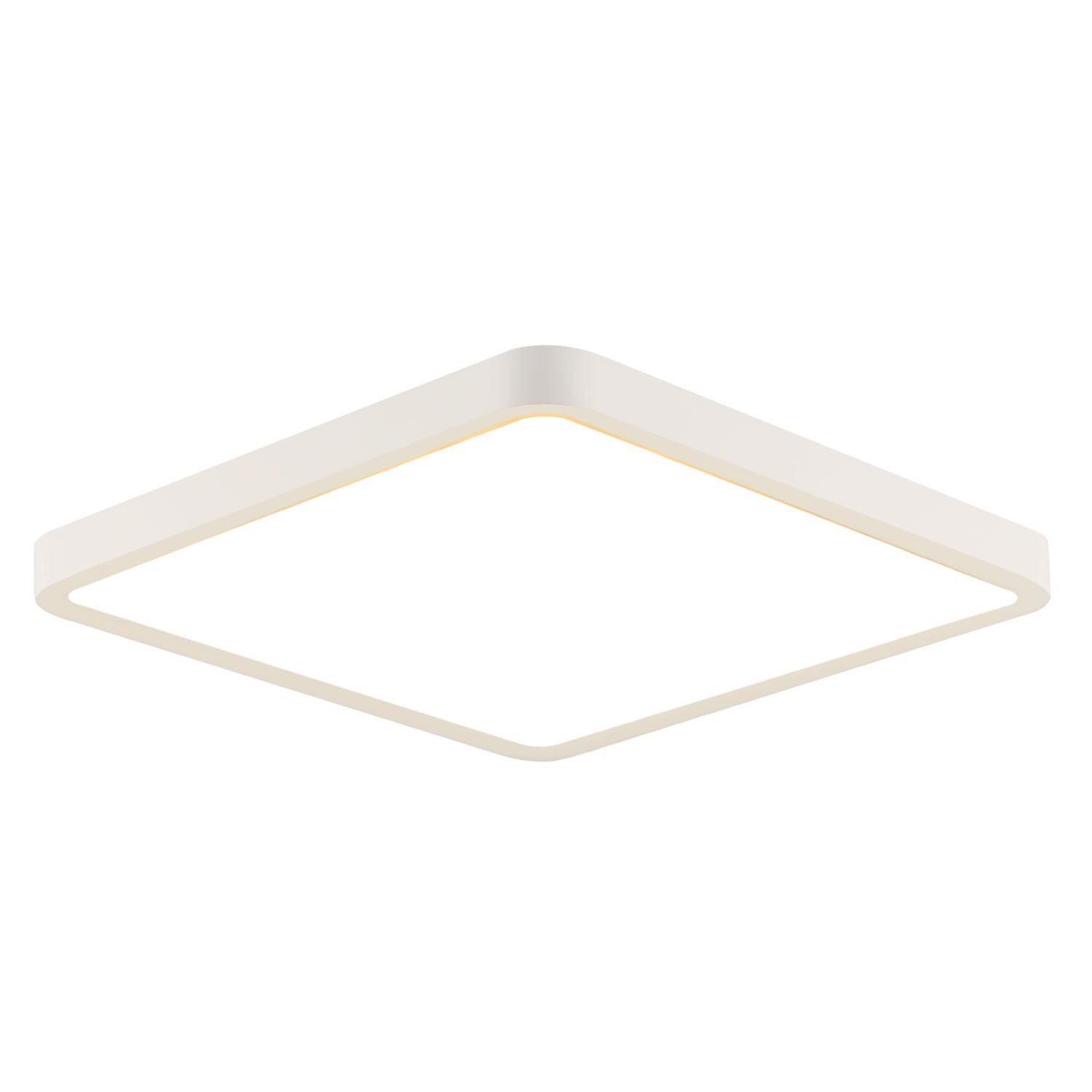 LED-DECKENLEUCHTE Sarah 23/23/2cm - Weiß, Kunststoff (23/23/2cm) - ZMH