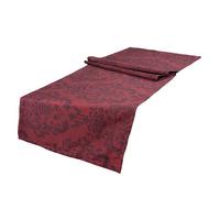 XL-TISCHLÄUFER Epoche karmin-rot 40/220 cm - Dunkelrot, Textil (40/220cm) - beties Heimtextil