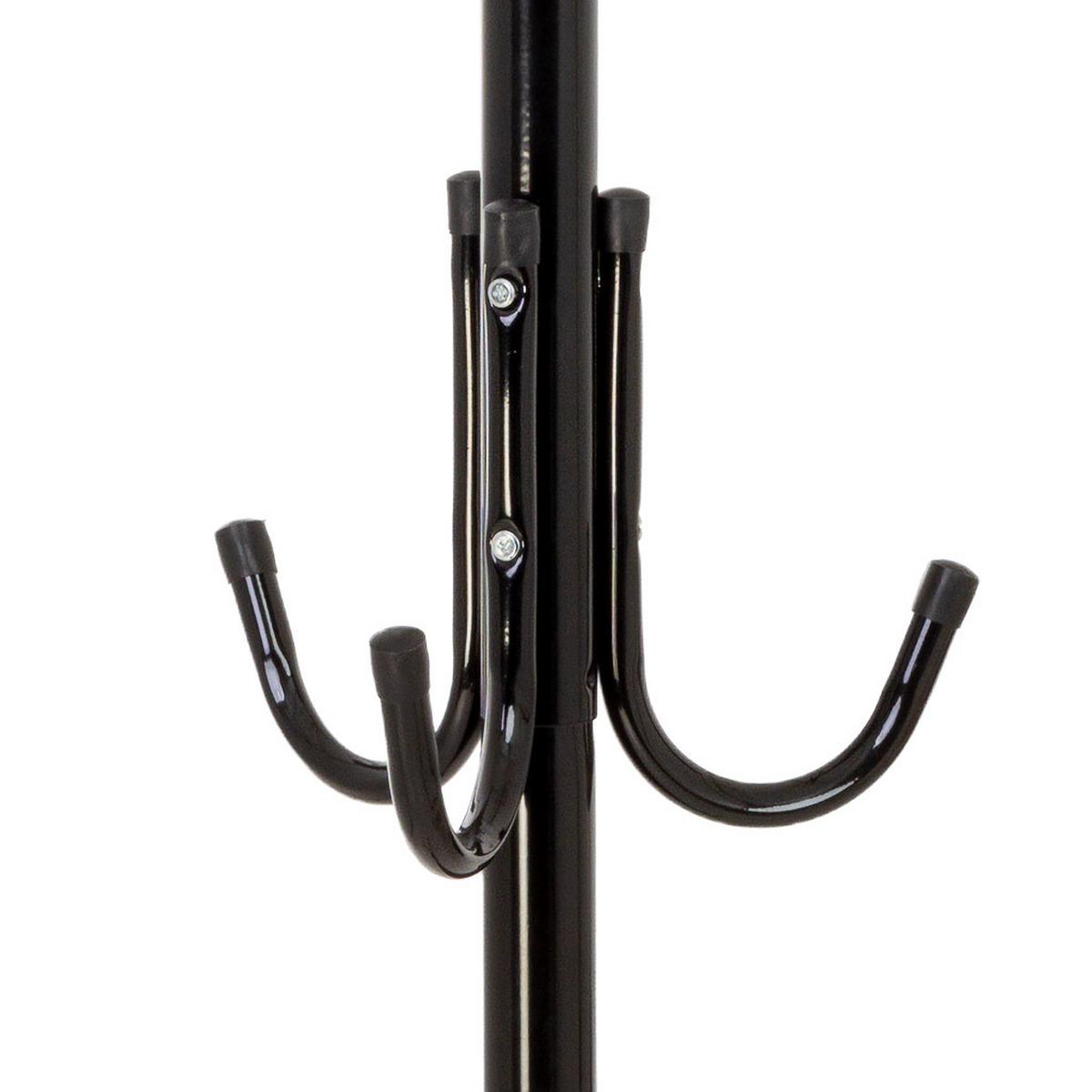 GARDEROBE aus metall - Schwarz, Metall (44/173/44cm) - Wanderlust