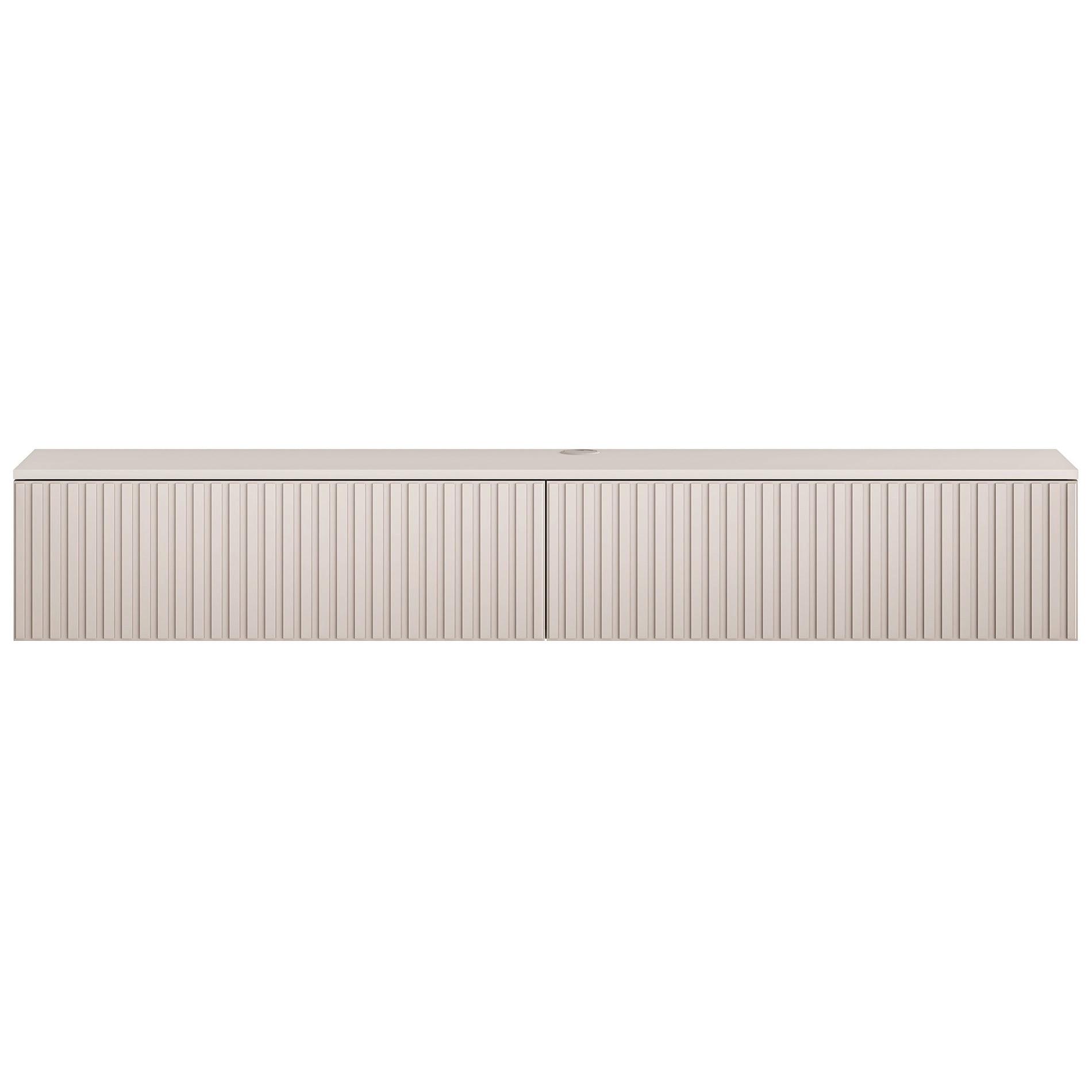 TV-LOWBOARD Caletto 180 cm - Kaschmir, Holzwerkstoff (180/29/32cm) - Selsey