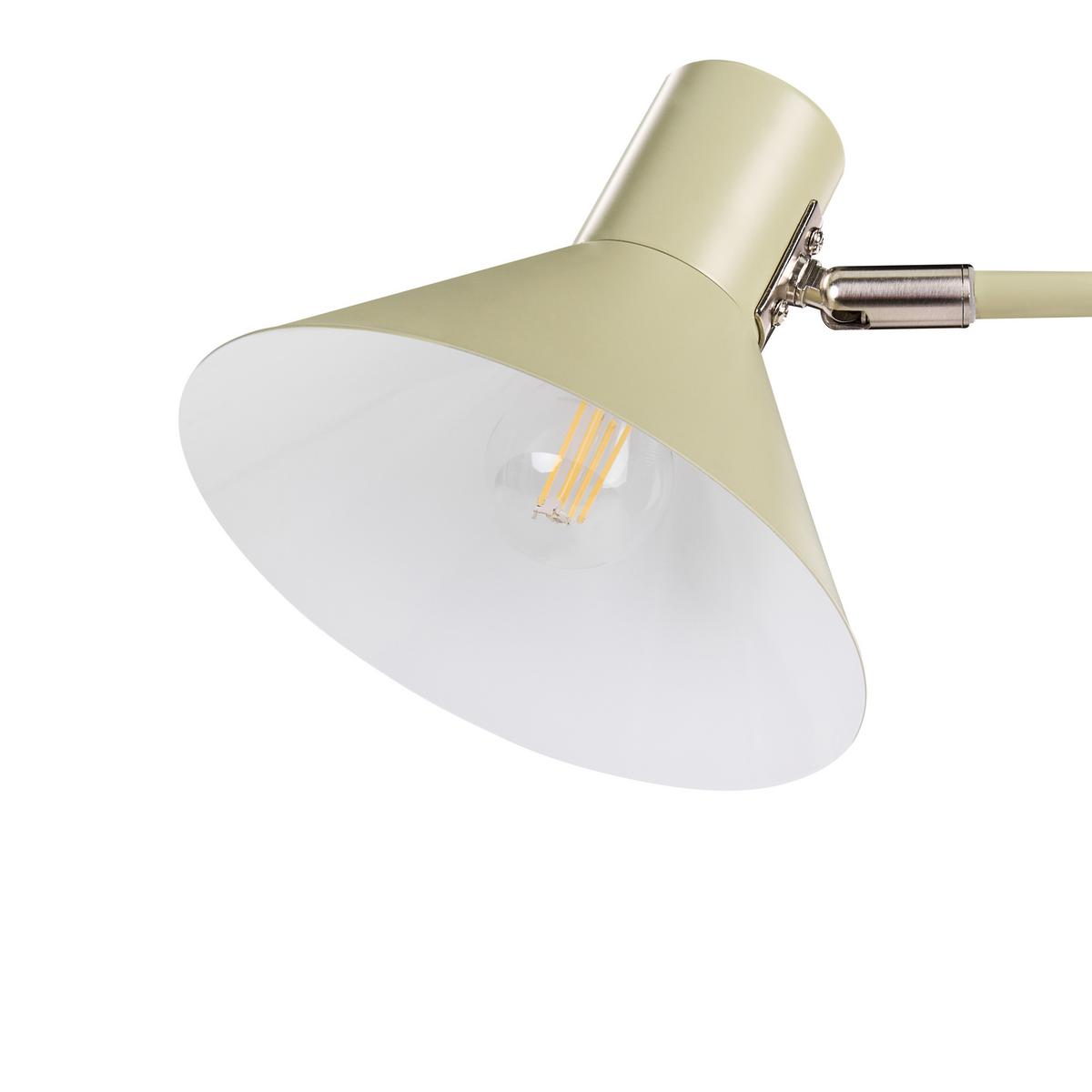 SCHREIBTISCHLAMPE Metall Hellgrün Rimava - Hellgrün, Metall (17/17/51cm) - Beliani