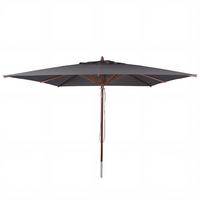 SONNENSCHIRM C57B Anthrazit - Anthrazit, Holz (300/300cm) - MCW