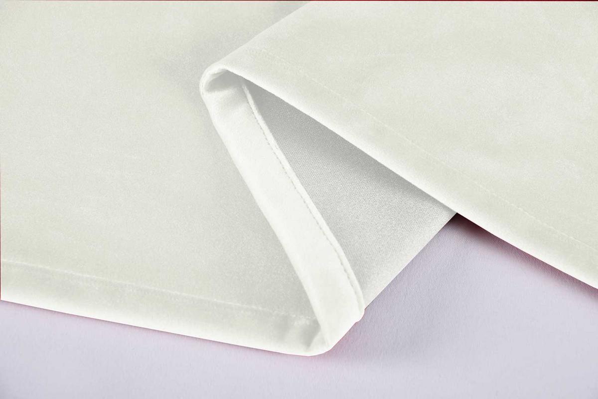VORHANG MILANO HxB 235x135 cm Creme - Creme, Textil (135/235cm) - Gardinenbox