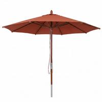 SONNENSCHIRM C57B Orange - Orange, Holz (300/300cm) - MCW