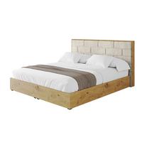POLSTERBETT mit Bettkasten und Lattenrost, Bett mit Matratze H3/H4 - ENZO8 120x200 Beige - Beige, Holzwerkstoff/Textil (120/200cm) - ALTDECOR