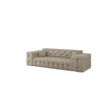 SOFA 3-sitzer Chantal In Moly - Beige, Holzwerkstoff/Textil (251/78/96cm) - Fun Möbel