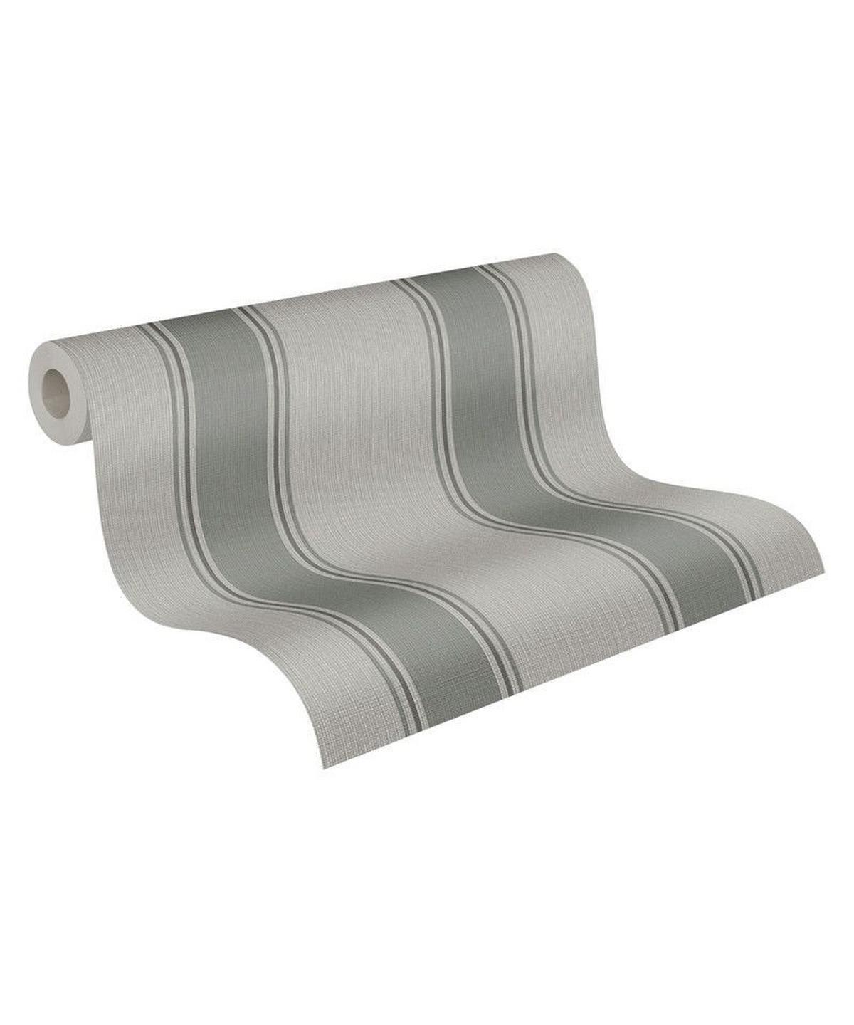 VLIESTAPETE Grau 53/1005 cm - Grau, Textil (53/1cm) - KUNSTLOFT