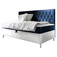 BOXBETT Filip Junior 2 - H3 - Blau/Weiß, Holz (80/200cm) - MIRJAN24
