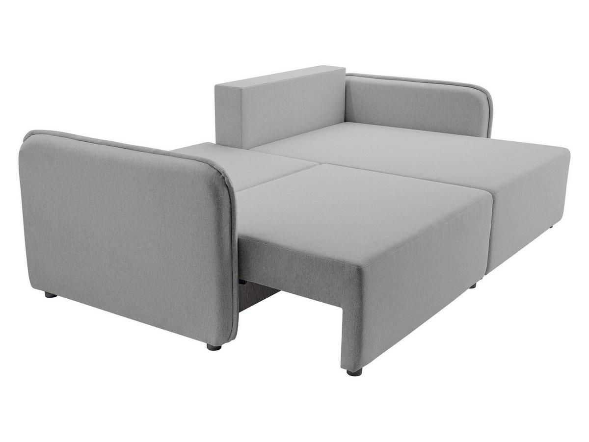ECKSOFA Malody, Seite: Links - Beige/Schwarz, Holz/Kunststoff (227/147cm) - MIRJAN24