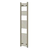 HANDTUCHHEIZKÖRPER 400 x 1500 mm Beige Badheizkörper gerade mit Seitenanschluss - Beige, Metall (40/150/3cm) - LuxeBath
