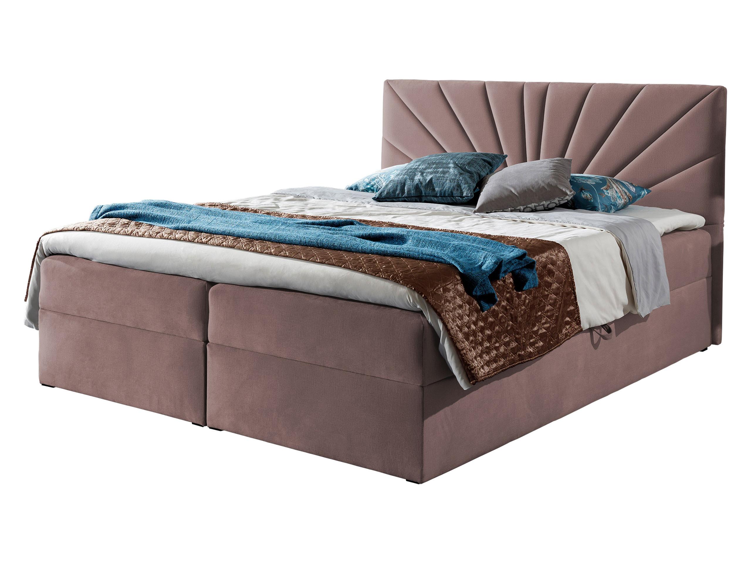 BOXBETT Top 4 - H3 - Rosa, Holz (180/200cm) - MIRJAN24