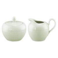 MILCH- & ZUCKER-SET Amina Seladon 2-tlg. - Grün, Keramik (1/2cm) - Seltmann Weiden