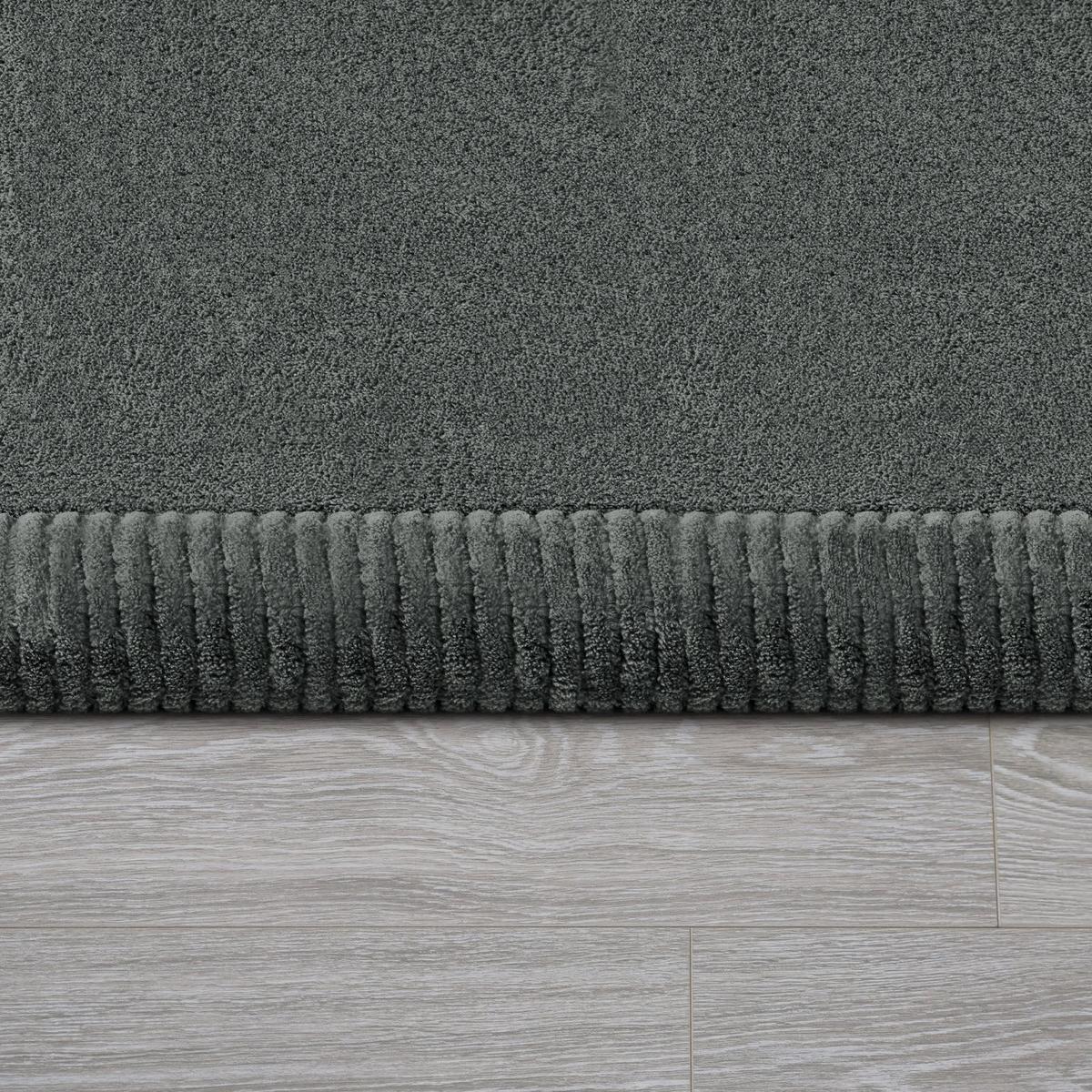 KINDERTEPPICH Anthrazit Ø 120 cm - Anthrazit, Kunststoff (120/120cm) - TT Home