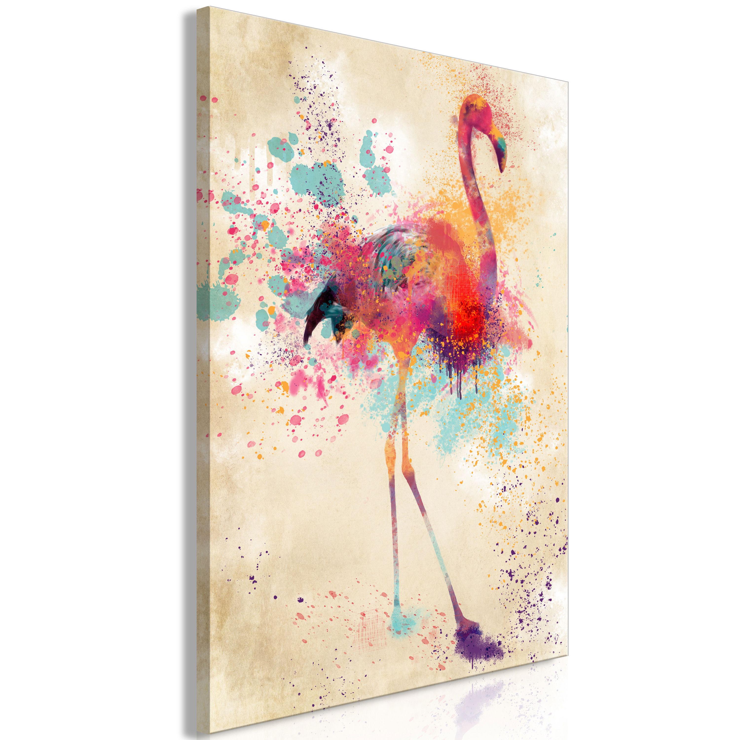 KUNSTDRUCK Bunt 60/90 cm - Multicolor, Textil (60/90cm) - KUNSTLOFT