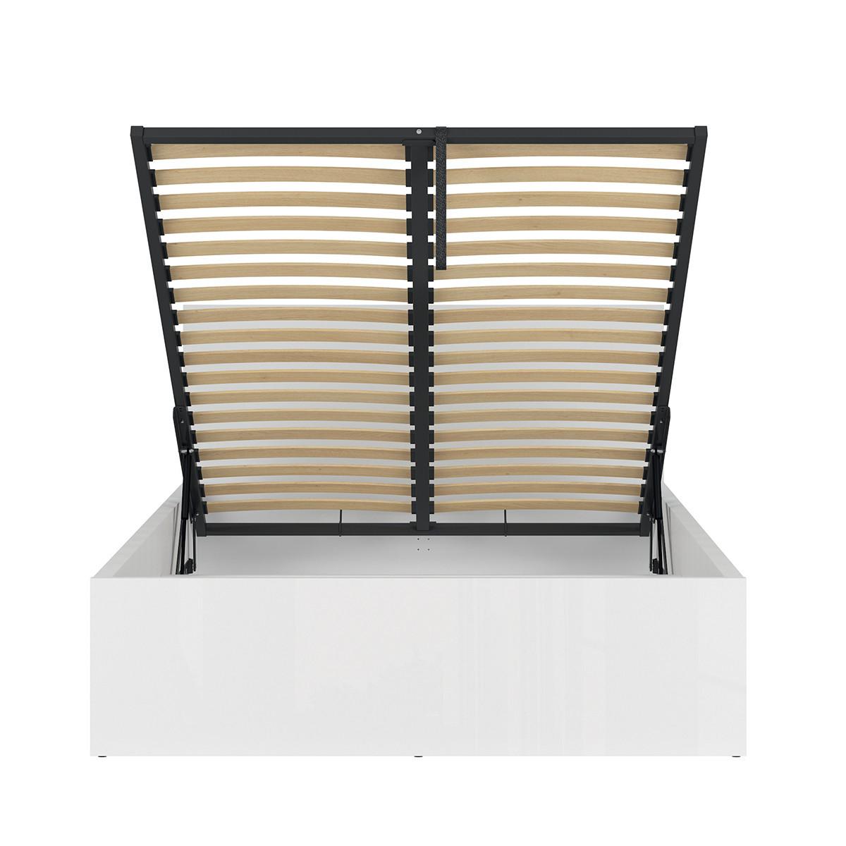 BOXBETT 140/200 Edwin Weiß - Weiß, Holzwerkstoff (140/200cm) - Petits-meubles