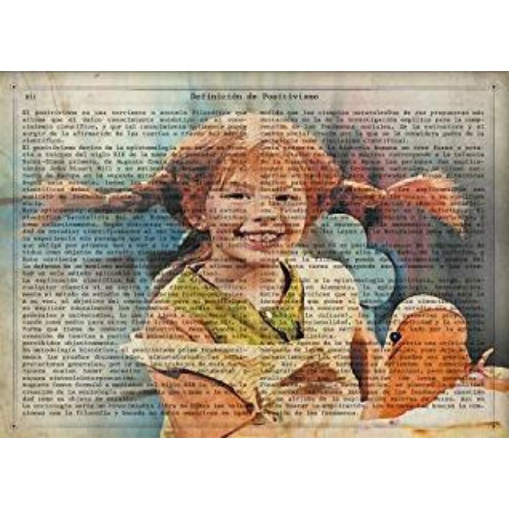 POSTER Von Pippi Langstrumpf A4 Rahmenlos - Klar, Papier (29.7/5/21cm) - Nacnic