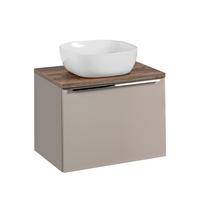 WASCHTISCH 60cm Éros Taupe - Taupe, Holzwerkstoff (60/48/46cm) - Petits-meubles