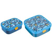 BROTDOSEN-SET Campus (2025) Stitch 2er Set - Blau/Gelb, Kunststoff (2/2/2cm) - Mepal