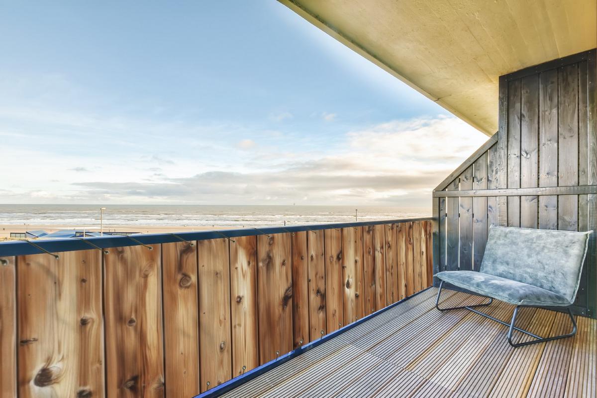 BALKON-SICHTSCHUTZ Holz - Regale - Braun Groß 500x95 cm - Buchefarben, Kunststoff (500/95cm) - MuchoWow