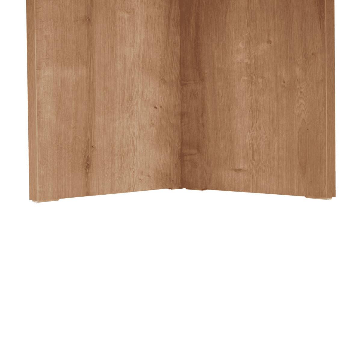 ESSTISCH mit ovaler Tischplatte L200 cm 90/200/75 cm - Eichefarben, Holzwerkstoff (96/90/75cm) - Calicosy