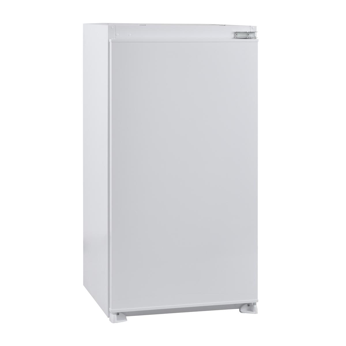 KÜHLSCHRANK Einbau, mit Gefrierfach, 102cm Nische, Schlepptür-Technik, 139 Liter Nutzinhalt - Weiß, Glas/Kunststoff (54/102/54.5cm) - Telefunken