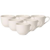 KAFFEETASSEN For Me weiß 160 ml 6er Set - Weiß, Keramik (0.16L) - Villeroy & Boch