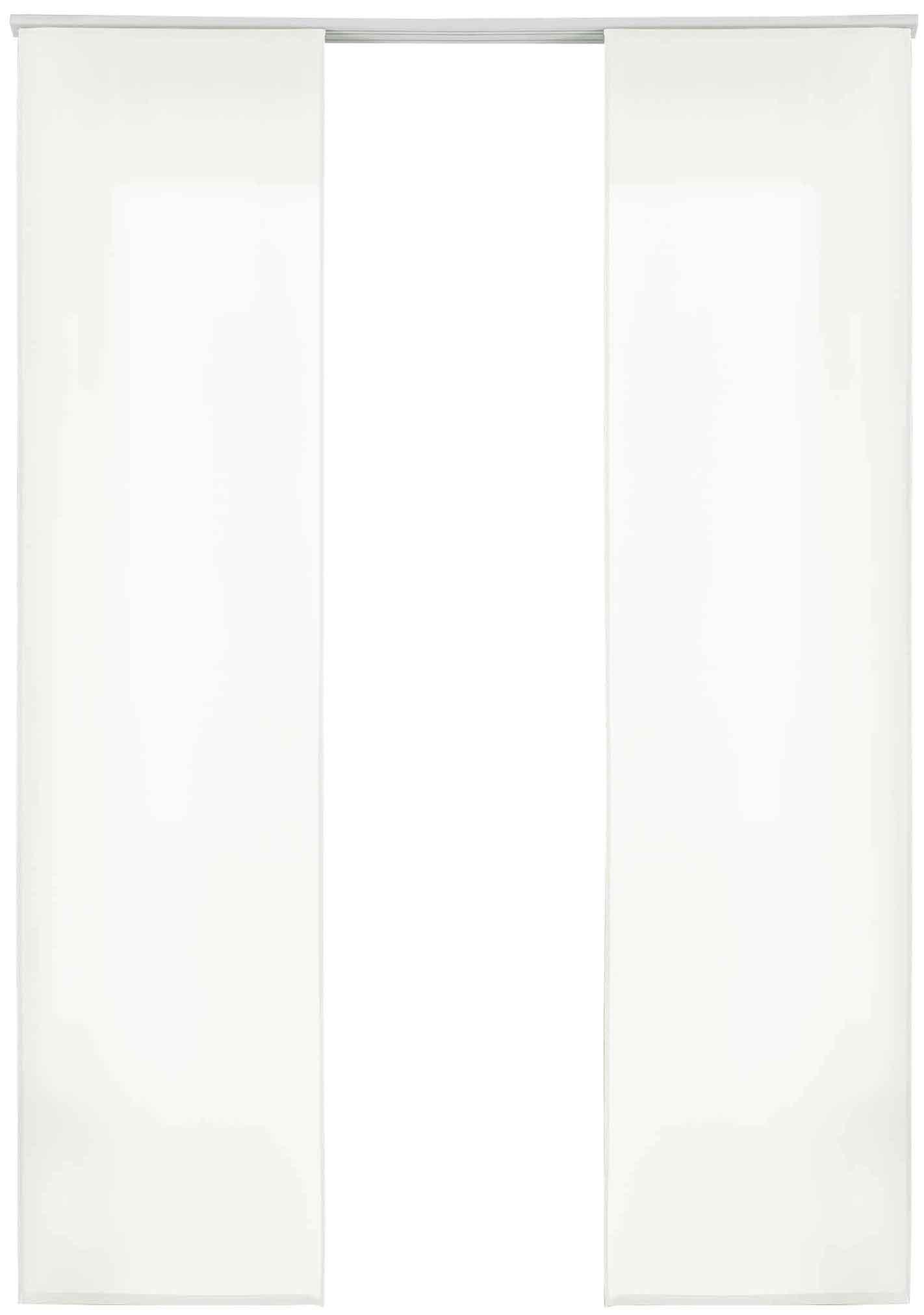 VORHANG 2ER SET HxB 245x60 cm Creme - Creme, Textil (60/245cm) - Gardinenbox