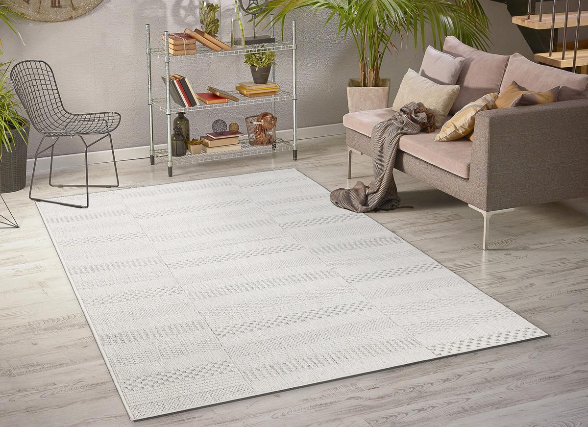 TEPPICH Origi 116/170 cm - Creme, Textil (116/170cm) - rugsX