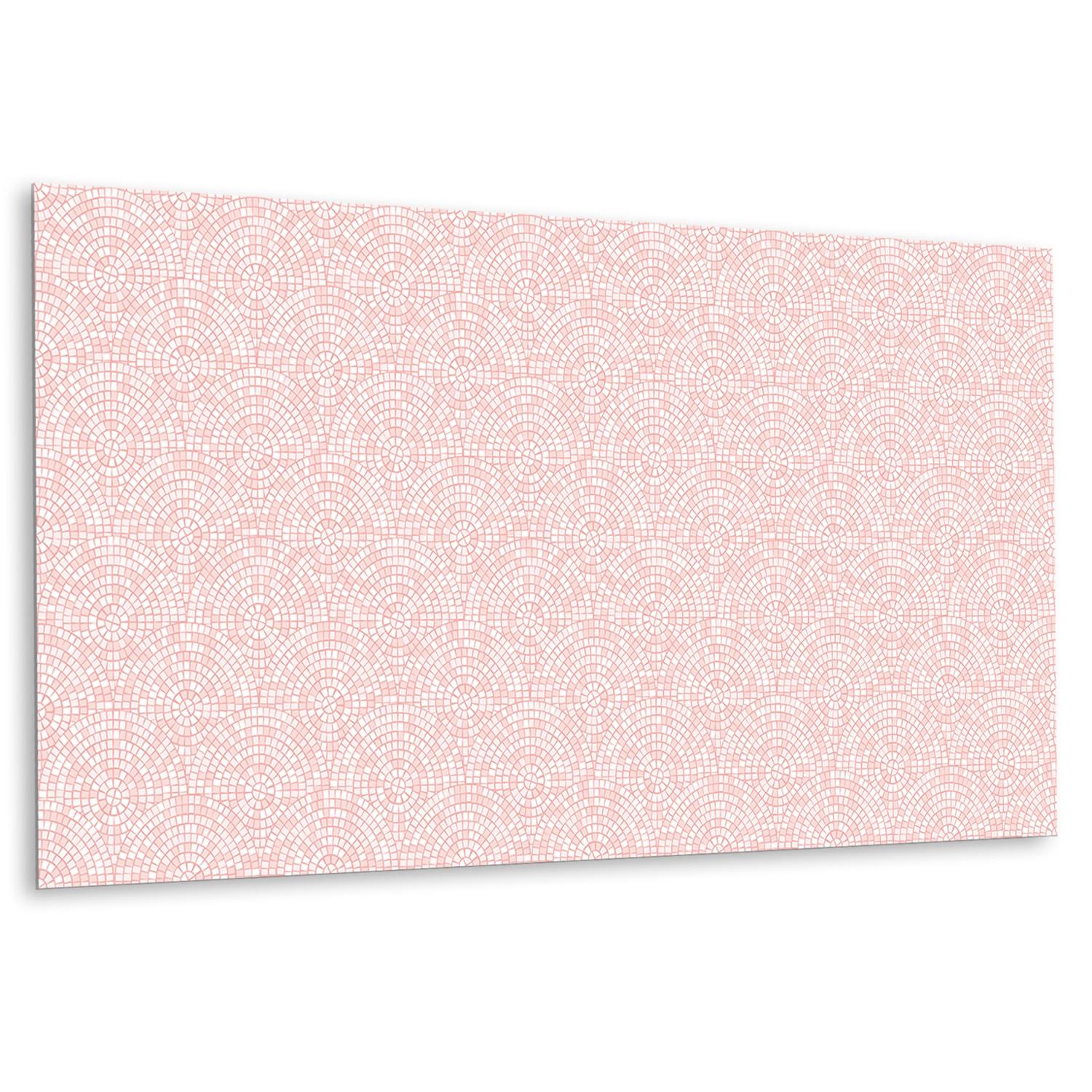 WANDPANEEL 100 x 50 cm Keramikmosaik - Pink, Textil (100/1.6/50cm) - TULUP