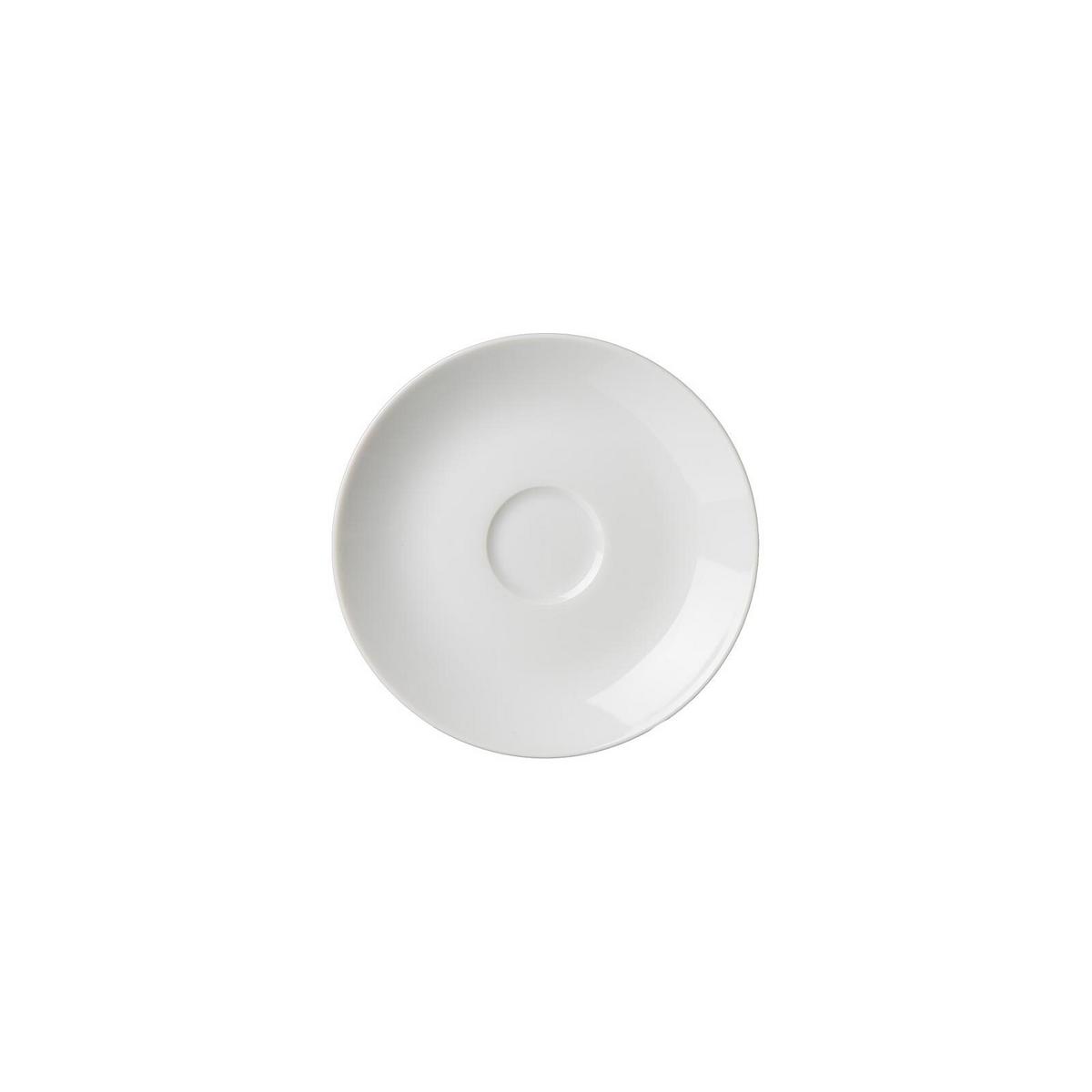 ESPRESSOUNTERTASSEN Bianco weiß ø 11.0 cm 6er Set - Weiß, Keramik (11cm) - Ritzenhoff Breker