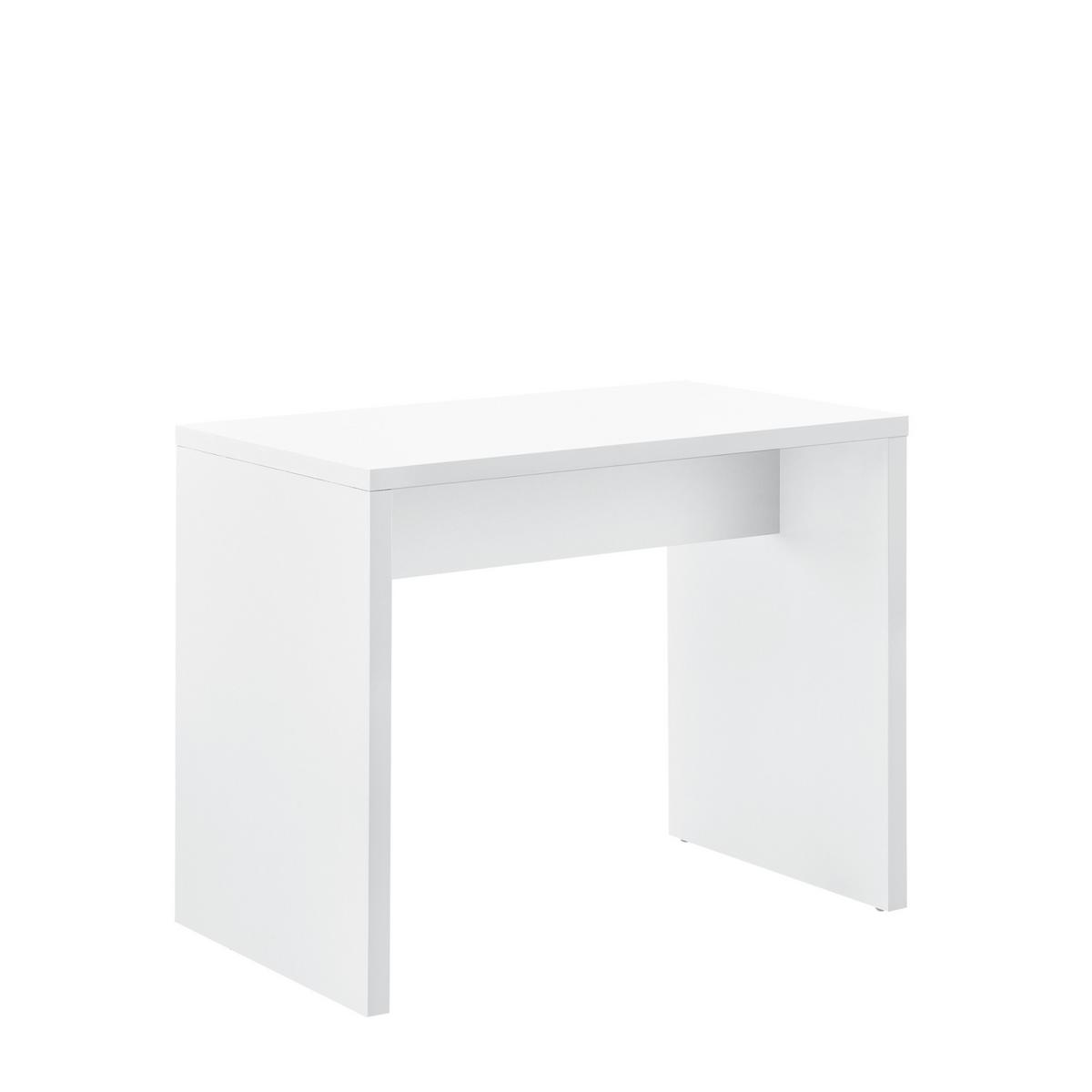 SCHMINKTISCH - Weiß, Holzwerkstoff (75/141/40cm) - [en.casa]
